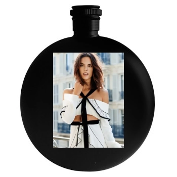 Alessandra Ambrosio Round Flask