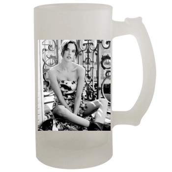 Alessandra Ambrosio 16oz Frosted Beer Stein