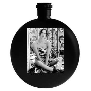 Alessandra Ambrosio Round Flask