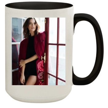 Alessandra Ambrosio 15oz Colored Inner & Handle Mug