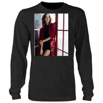 Alessandra Ambrosio Men's Heavy Long Sleeve TShirt