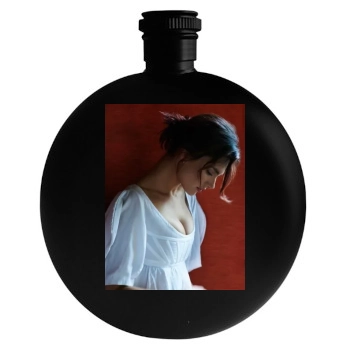 Alessandra Ambrosio Round Flask