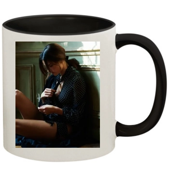 Alessandra Ambrosio 11oz Colored Inner & Handle Mug