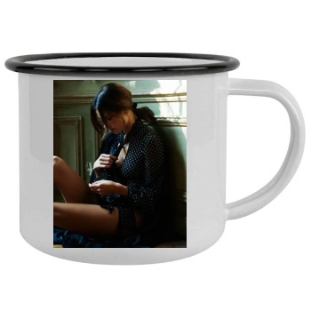 Alessandra Ambrosio Camping Mug