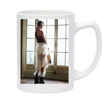 Alessandra Ambrosio 14oz White Statesman Mug