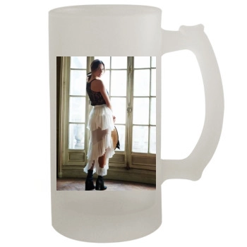 Alessandra Ambrosio 16oz Frosted Beer Stein