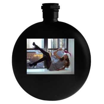 Alessandra Ambrosio Round Flask