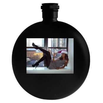 Alessandra Ambrosio Round Flask