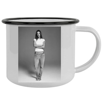 Alessandra Ambrosio Camping Mug