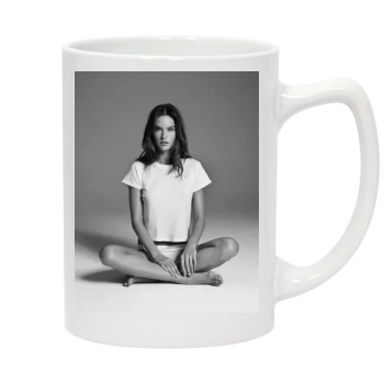 Alessandra Ambrosio 14oz White Statesman Mug