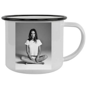 Alessandra Ambrosio Camping Mug