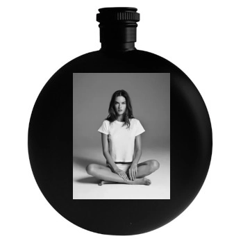 Alessandra Ambrosio Round Flask