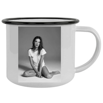 Alessandra Ambrosio Camping Mug