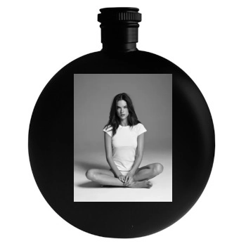 Alessandra Ambrosio Round Flask