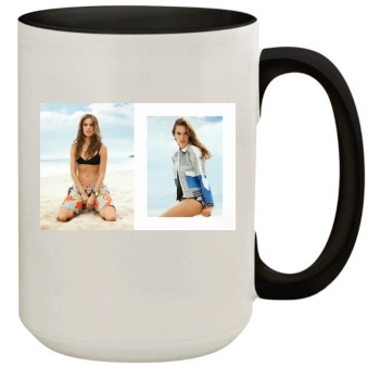 Alessandra Ambrosio 15oz Colored Inner & Handle Mug