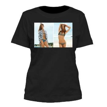 Alessandra Ambrosio Women's Cut T-Shirt