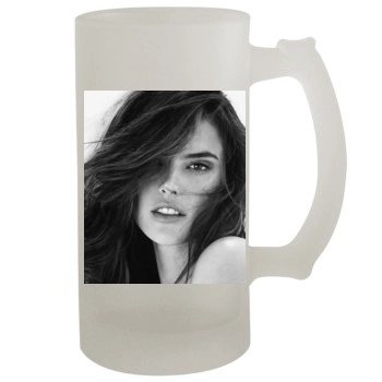 Alessandra Ambrosio 16oz Frosted Beer Stein