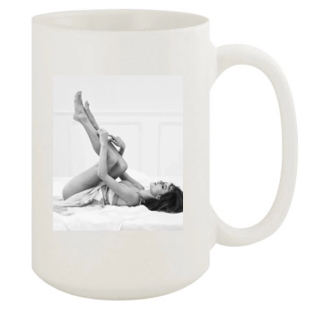 Alessandra Ambrosio 15oz White Mug