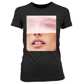 Alessandra Ambrosio Women's Junior Cut Crewneck T-Shirt