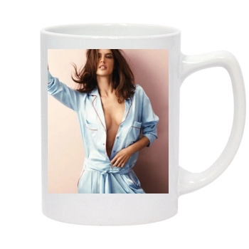 Alessandra Ambrosio 14oz White Statesman Mug