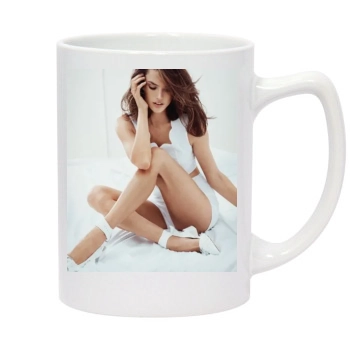 Alessandra Ambrosio 14oz White Statesman Mug