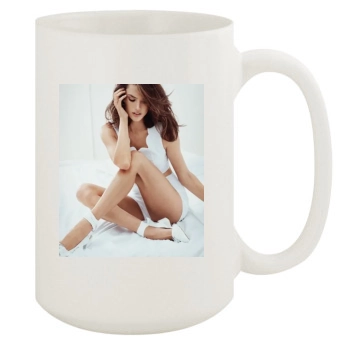 Alessandra Ambrosio 15oz White Mug