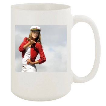 Alessandra Ambrosio 15oz White Mug