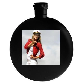 Alessandra Ambrosio Round Flask