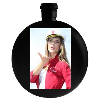 Alessandra Ambrosio Round Flask