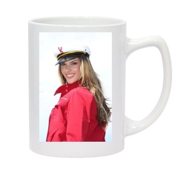 Alessandra Ambrosio 14oz White Statesman Mug