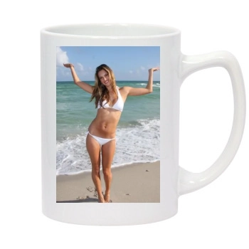 Alessandra Ambrosio 14oz White Statesman Mug