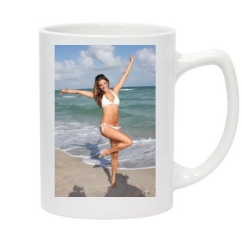 Alessandra Ambrosio 14oz White Statesman Mug