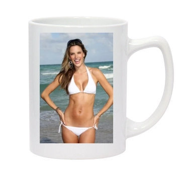 Alessandra Ambrosio 14oz White Statesman Mug