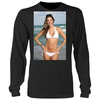 Alessandra Ambrosio Men's Heavy Long Sleeve TShirt