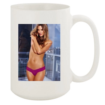 Alessandra Ambrosio 15oz White Mug