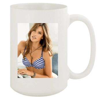 Alessandra Ambrosio 15oz White Mug