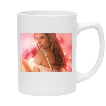 Alessandra Ambrosio 14oz White Statesman Mug