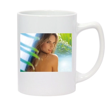 Alessandra Ambrosio 14oz White Statesman Mug