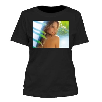 Alessandra Ambrosio Women's Cut T-Shirt