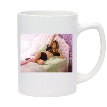 Alessandra Ambrosio 14oz White Statesman Mug