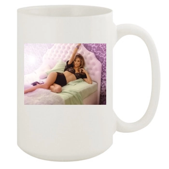 Alessandra Ambrosio 15oz White Mug