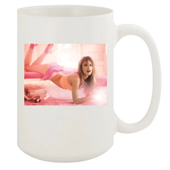 Alessandra Ambrosio 15oz White Mug