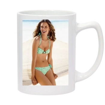 Alessandra Ambrosio 14oz White Statesman Mug