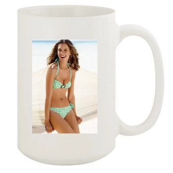 Alessandra Ambrosio 15oz White Mug