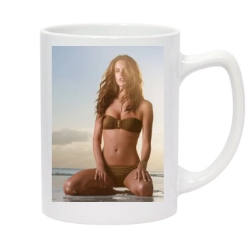 Alessandra Ambrosio 14oz White Statesman Mug