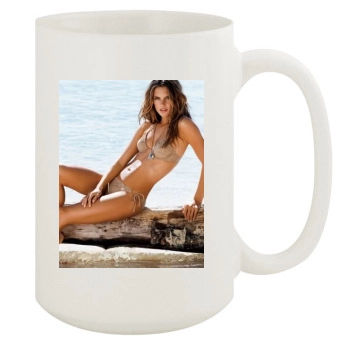 Alessandra Ambrosio 15oz White Mug