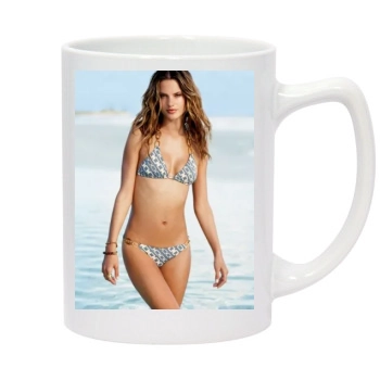 Alessandra Ambrosio 14oz White Statesman Mug