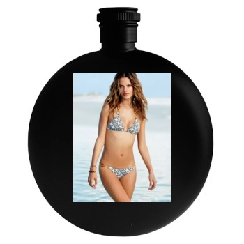 Alessandra Ambrosio Round Flask