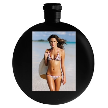 Alessandra Ambrosio Round Flask