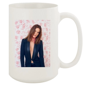 Alessandra Ambrosio 15oz White Mug